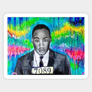 Dr. King Sticker